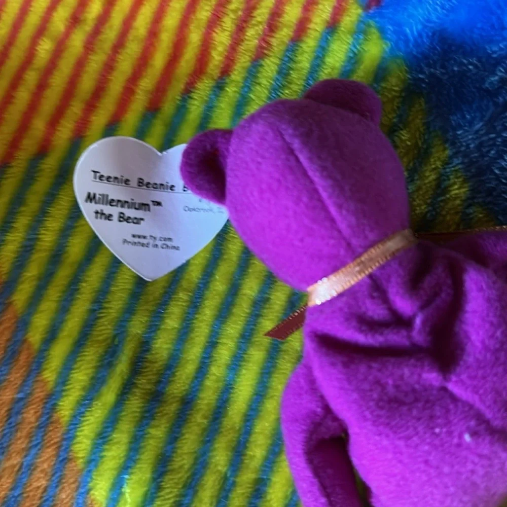 Ty Millennium the Bear Teenie Beanie Baby